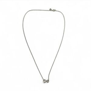 Elegant Silver Pandora Infinity Necklace